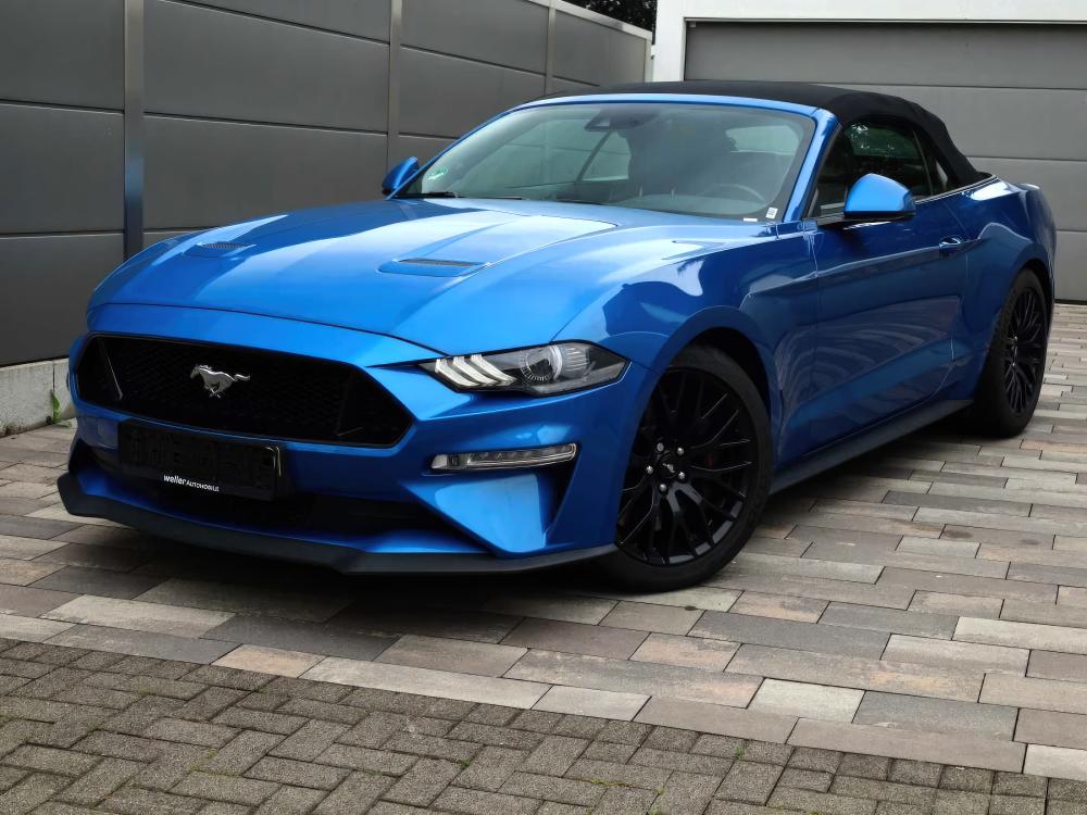 Ford Mustang Shelby Синий
