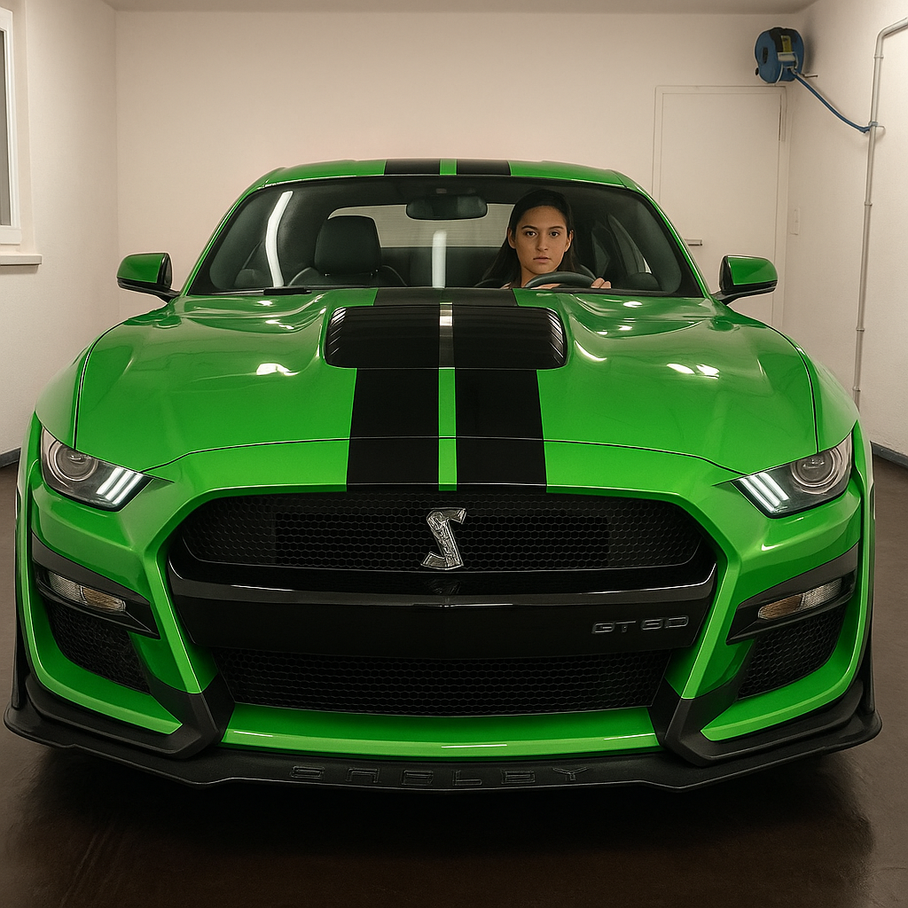 Ford Mustang Shelby Зеленый