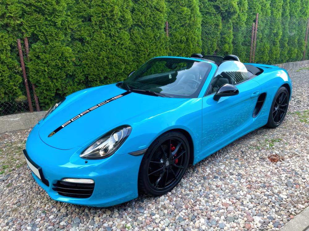 Porsche Boxster S 718 Синий