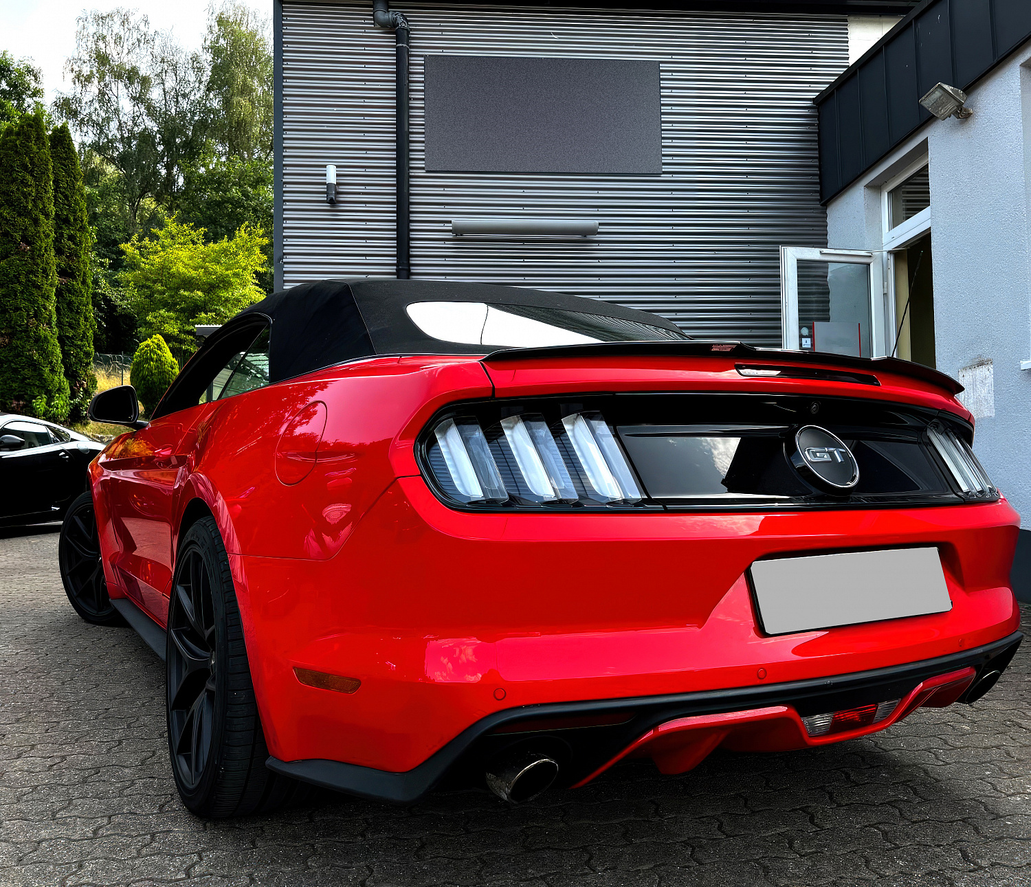 Ford Mustang Shelby Красный