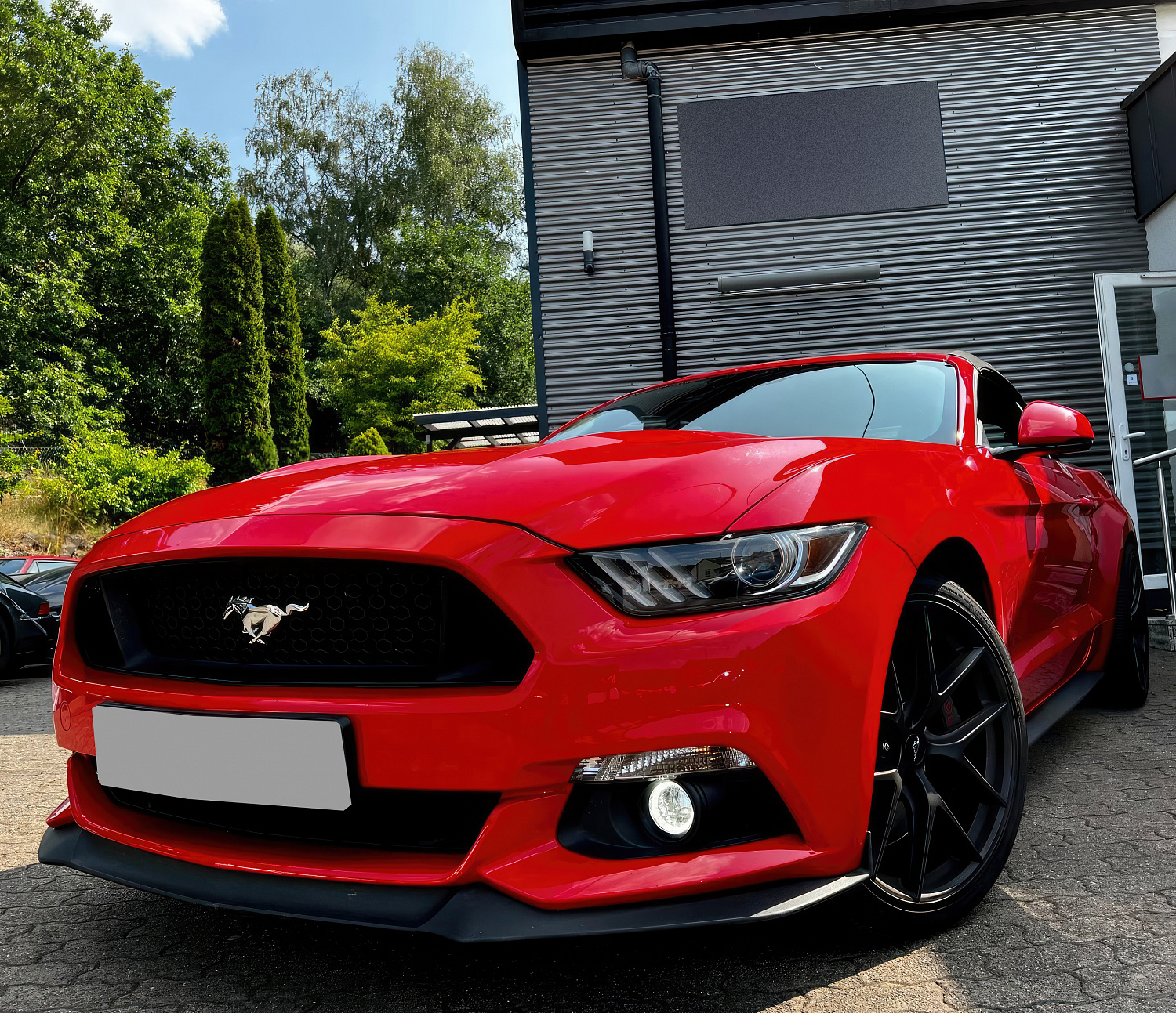 Ford Mustang Shelby Красный