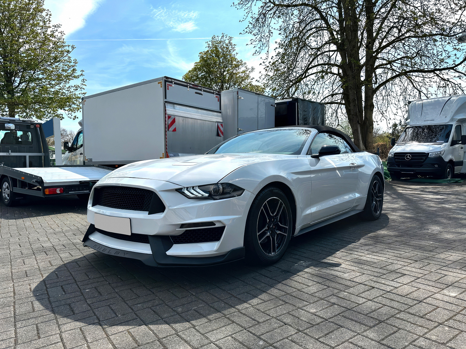 Ford Mustang Белый