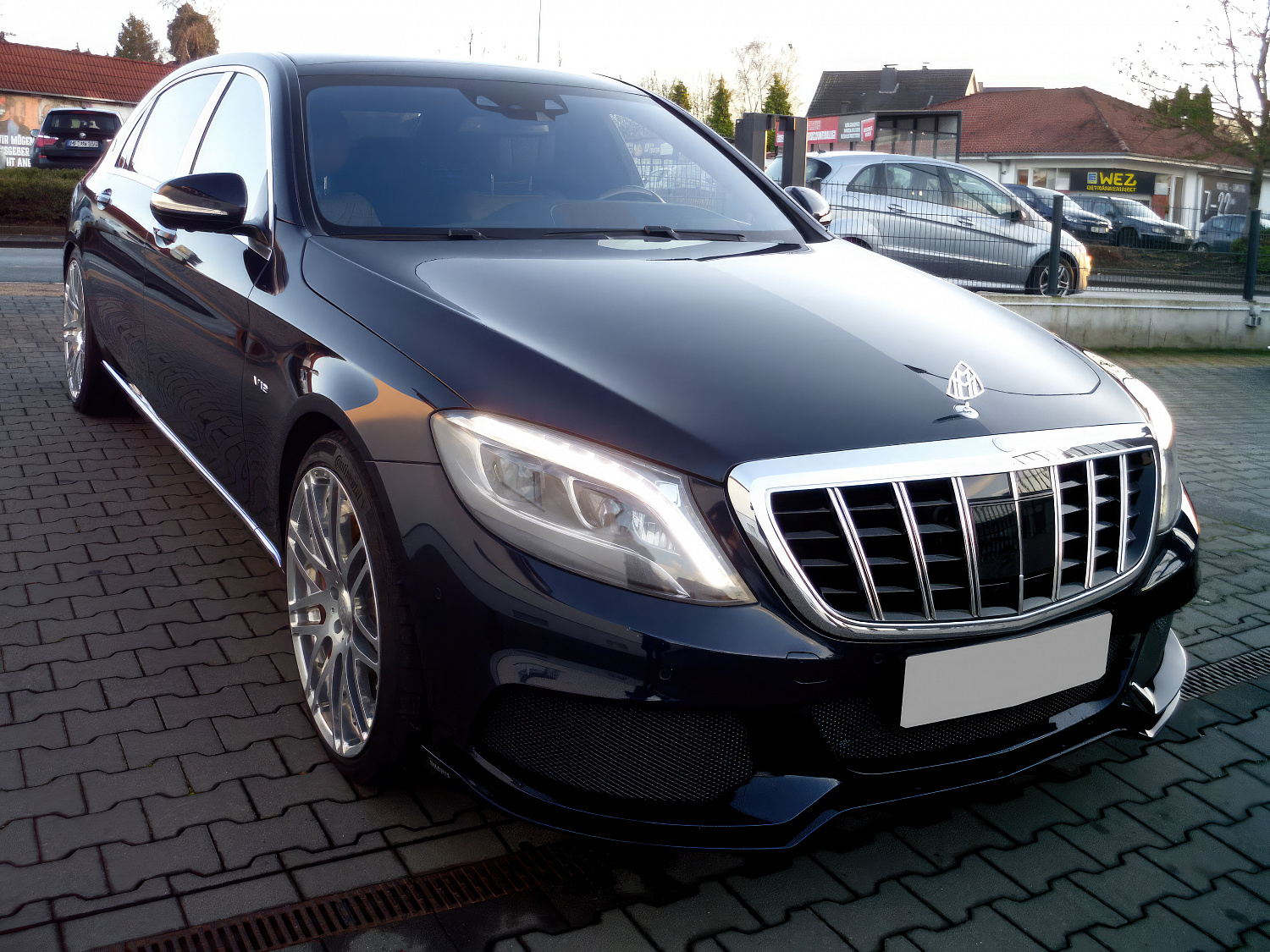 Mercedes Maybach 222 Черный