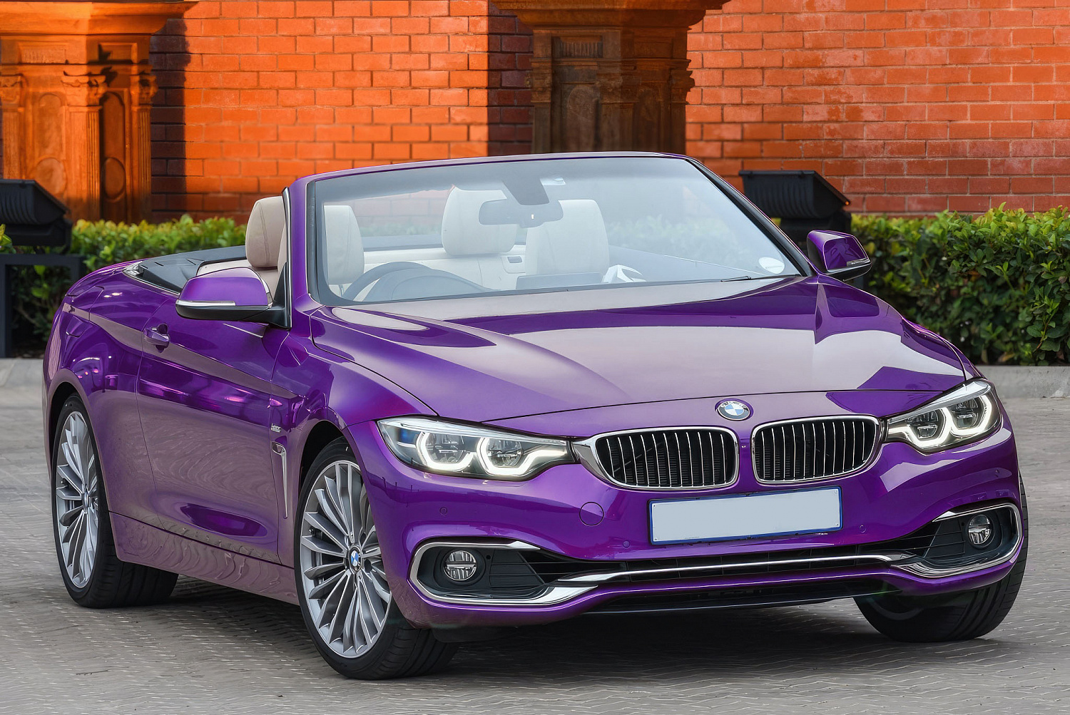 BMW 430 Фиолетовый